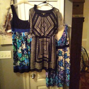Lot of 3 dresses Ladies Size 10 Ronni Nicole, Sandra Darren, Ronni Nicole